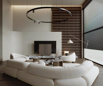 Modern A Living Room-ID:881495953