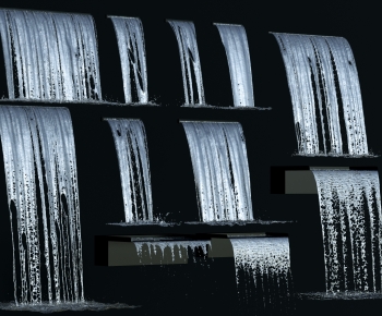 Modern Rockery Waterscape-ID:460536963