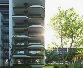 Modern Residential Building-ID:188453919