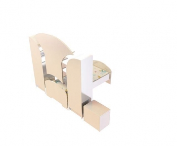 Modern Child's Bed-ID:896147019