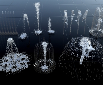 Modern Rockery Waterscape-ID:727886928