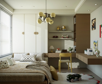 Modern Boy's Room And Son's Room-ID:451662069
