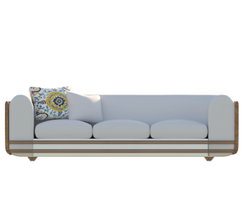 Modern Three-seat Sofa-ID:162911897