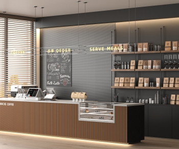 Modern Reception Desk-ID:868093978