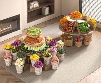 Modern Supermarket Shelf-ID:421812061