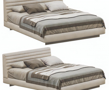 Modern Double Bed-ID:268990994