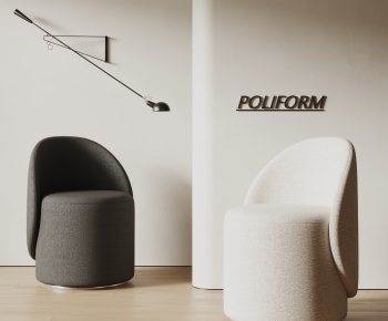 poliform现代沙发凳组合-ID:869400024