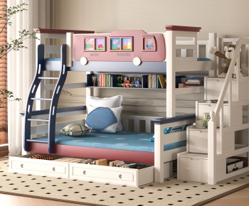 Modern Bunk Bed-ID:514451038