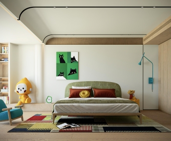 Nordic Style Bedroom-ID:347886098