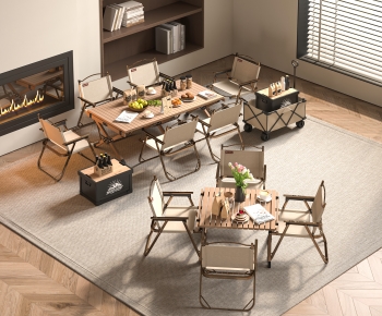 Modern Outdoor Tables And Chairs-ID:248795039