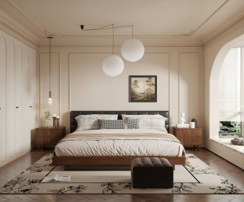 French Style Bedroom-ID:345058925