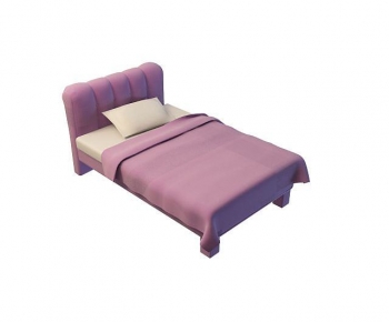 Modern Single Bed-ID:709323881