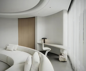 Modern Computer Desk And Chair-ID:847358943