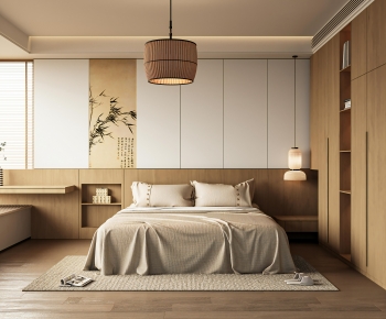 New Chinese Style Bedroom-ID:331832894
