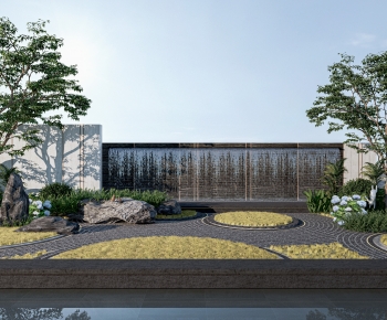 New Chinese Style Rockery Waterscape-ID:906914009