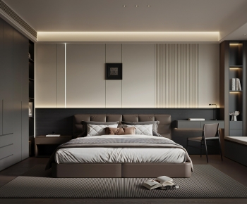 Modern Bedroom-ID:345208881