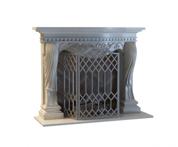 European Style Fireplace-ID:921641113