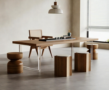 New Chinese Style Tea Tables And Chairs-ID:235281943