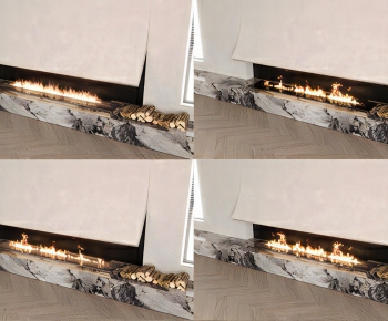 Modern Electronic Fireplace-ID:120697987