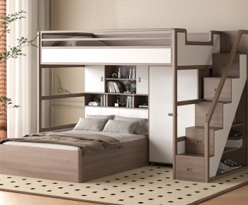 Modern Bunk Bed-ID:101540095