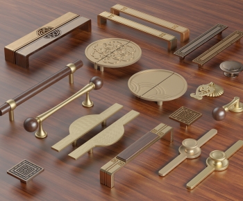 New Chinese Style Door Handle-ID:448077921