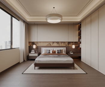 New Chinese Style Bedroom-ID:747721913