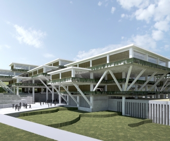 Modern Architecture Of Artistic Style-ID:928797019