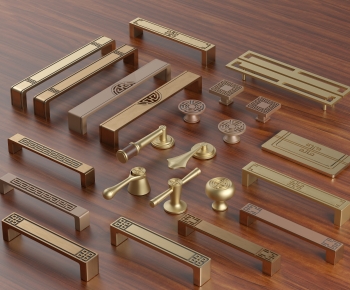 New Chinese Style Door Handle-ID:840089347