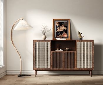 Wabi-sabi Style Side Cabinet-ID:805341013