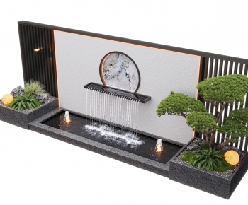 New Chinese Style Rockery Waterscape-ID:761858943