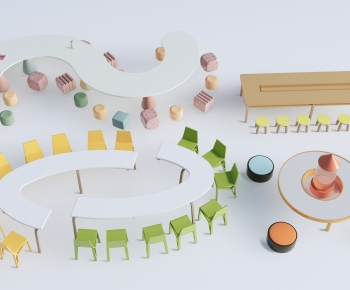 Modern Children's Table/chair-ID:775959973