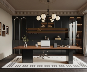 French Style Study Space-ID:845395092