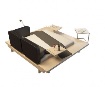 Modern Tatami Bed-ID:584943065