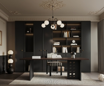 French Style Study Space-ID:428487062