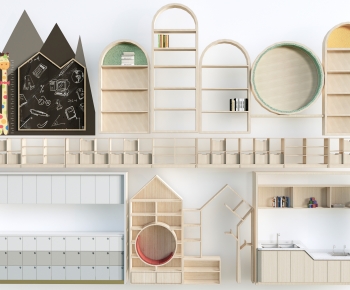Modern Decorative Cabinet-ID:619201908