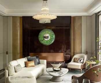 Modern A Living Room-ID:504450089