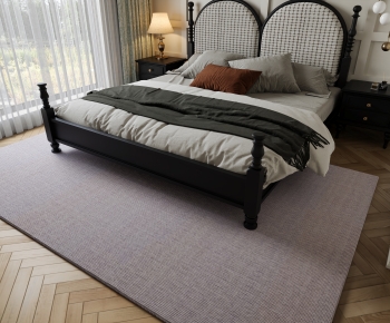 French Style Double Bed-ID:388450685