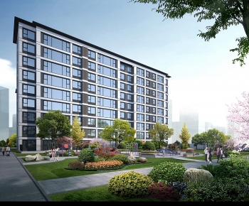 Modern Residential Building-ID:558545113