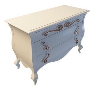 European Style Bedside Cupboard-ID:391041041