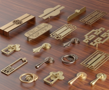 New Chinese Style Door Handle-ID:672819651