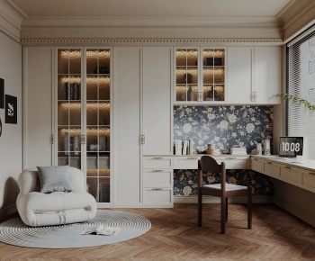 French Style Study Space-ID:383775953