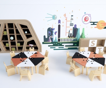 Modern Children's Table/chair-ID:933418993