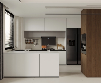 Modern Open Kitchen-ID:613282926