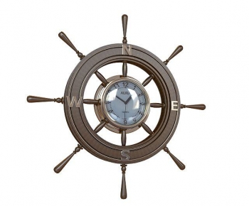 Mediterranean Style Wall Clock-ID:322702885