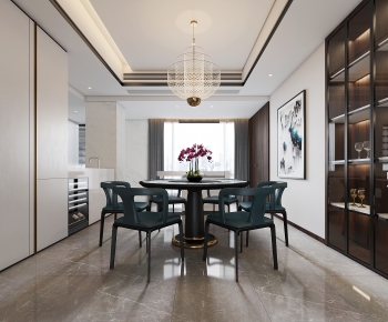 New Chinese Style Dining Room-ID:564094073