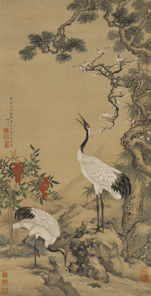 新中式装饰画-ID:212959053