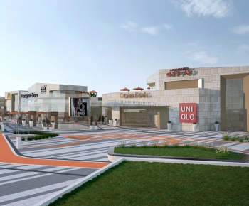 Modern Commercial Street-ID:137662892