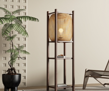 New Chinese Style Floor Lamp-ID:406044015