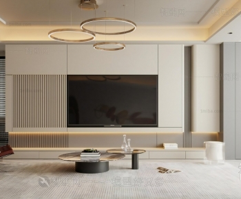 Modern A Living Room-ID:748961938