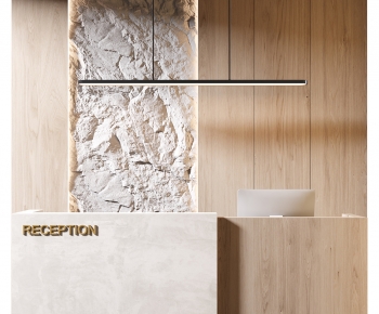 Modern Reception Desk-ID:250905046